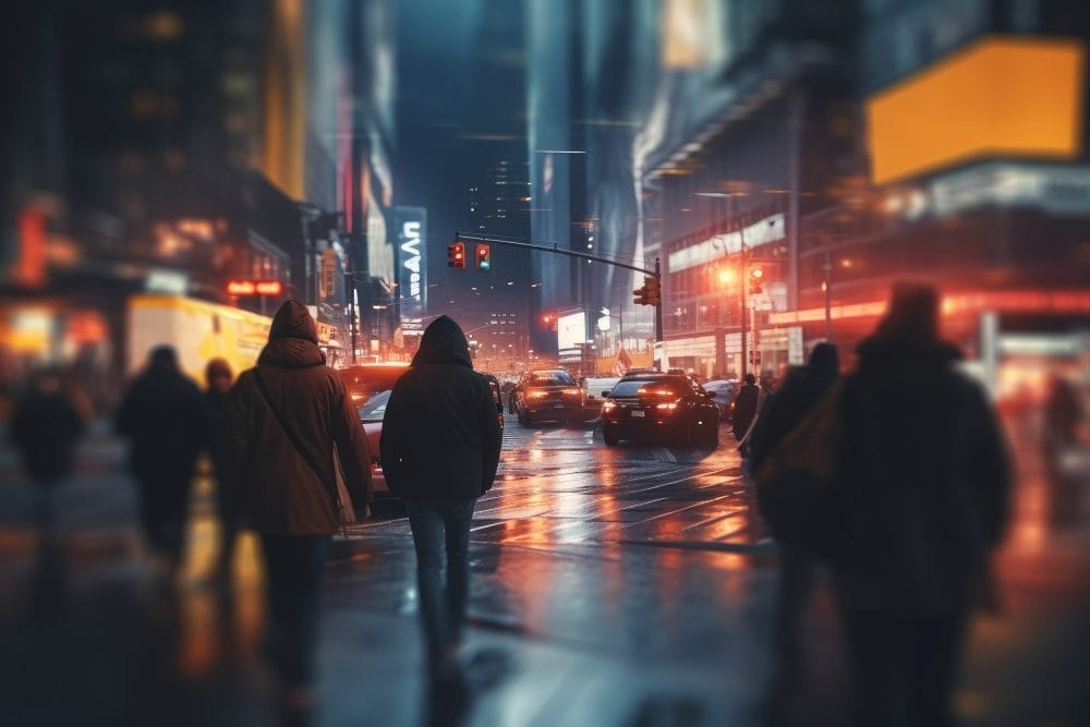 Here are some subtle safety mistakes you make when walking at night.