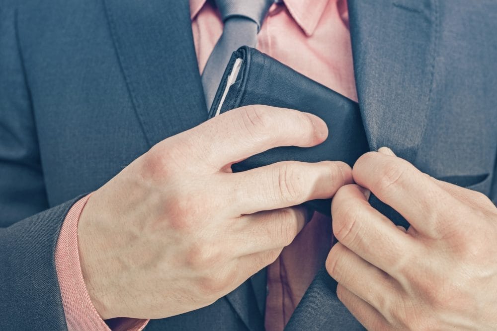 Sometimes, people "forget" their wallet to study your reaction.