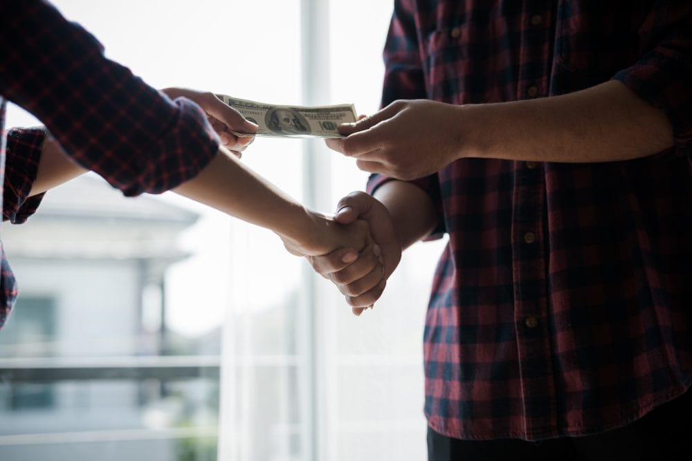 A small loan from a family member could end a relationship. 