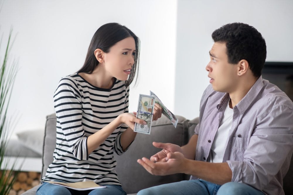 Couples argue about money more than anything else. 