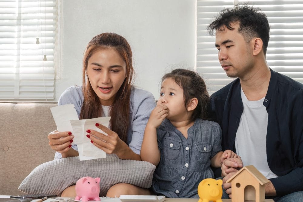 Middle-class families take on rich people's problems. 