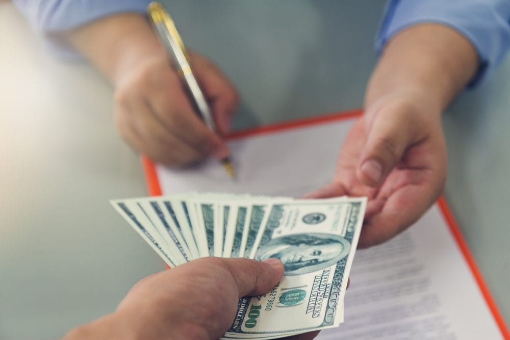 There are warning signs that a loan request is actually a scam.